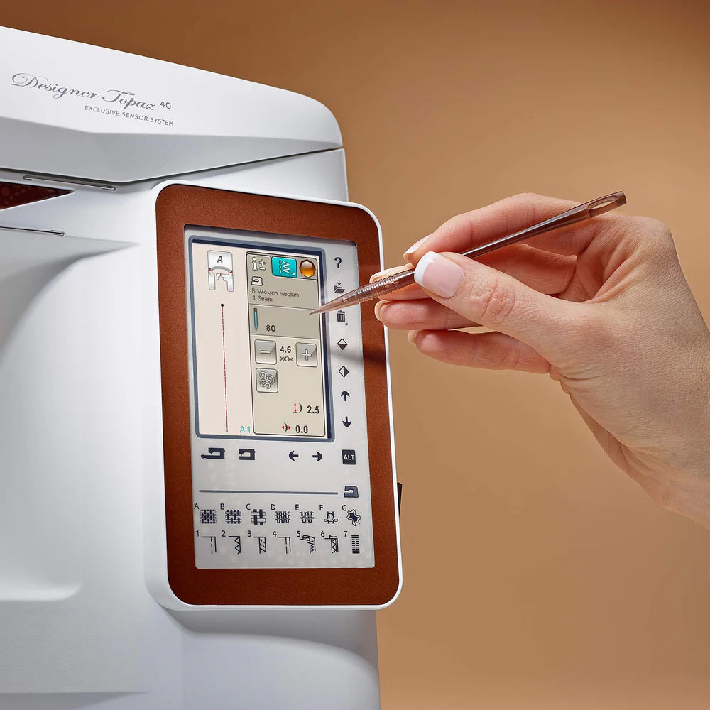 HUSQVARNA VIKING DESIGNER TOPAZ 40 Sewing & Embroidery Machine