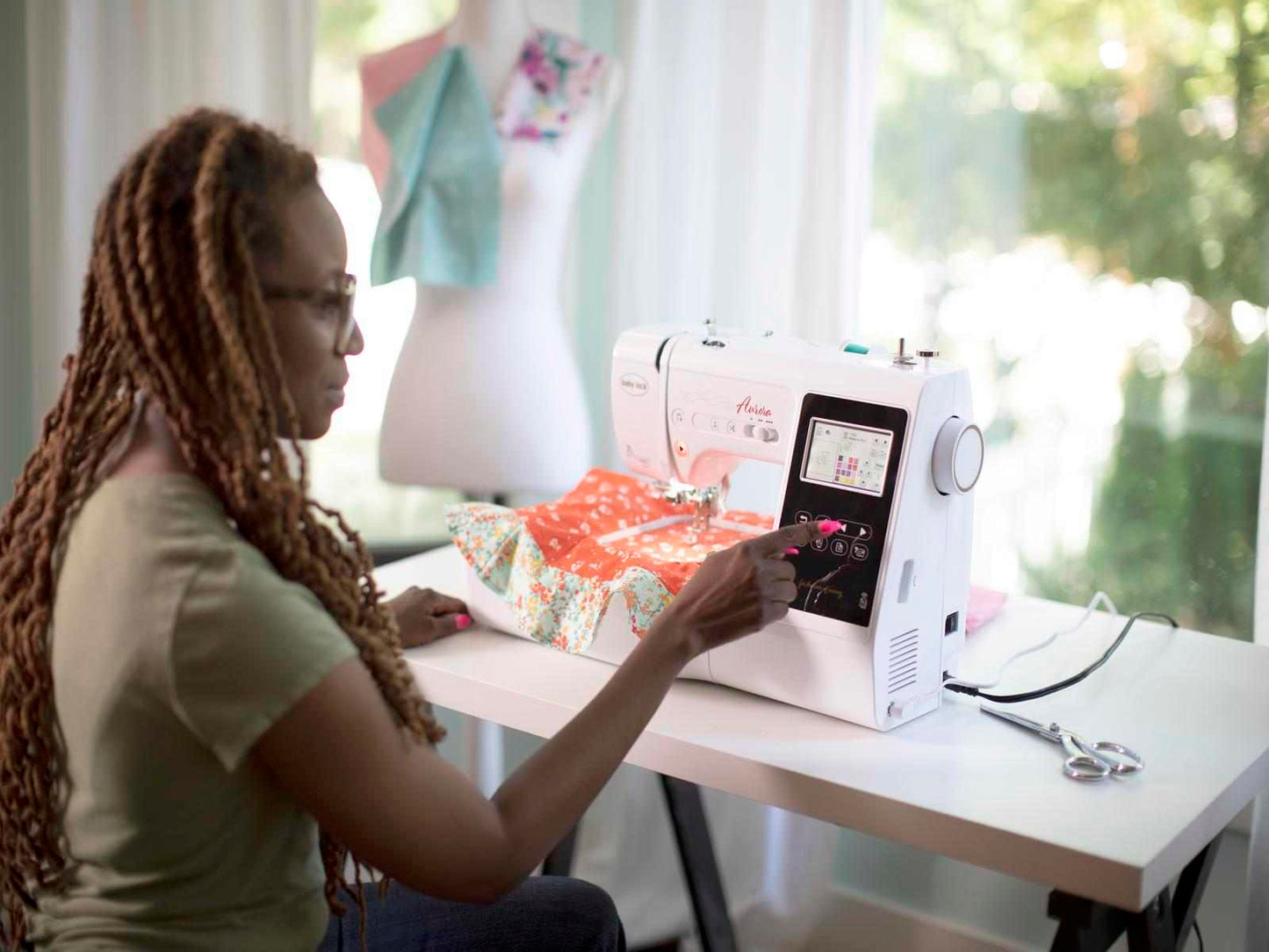 Human, Machine, Person, Sewing