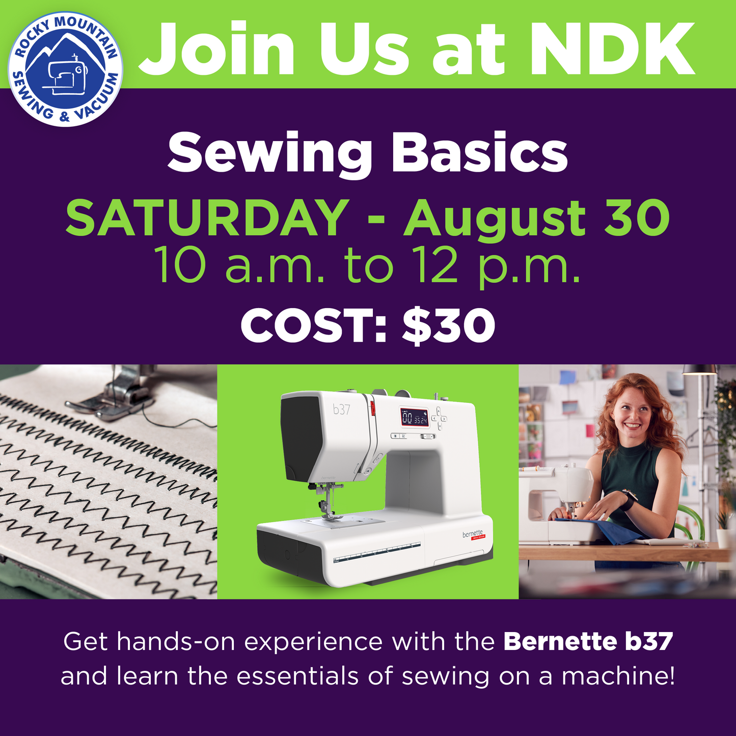 Level Up Your Cosplays with Sewing Machine Basics at NDK