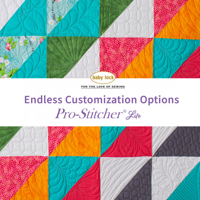 Baby Lock Pro-Stitcher Lite Computerized Quilting System