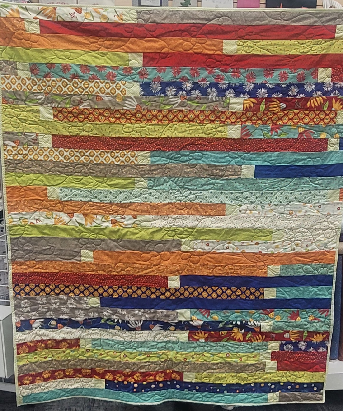 Jelly Roll Race Quilt - Littleton