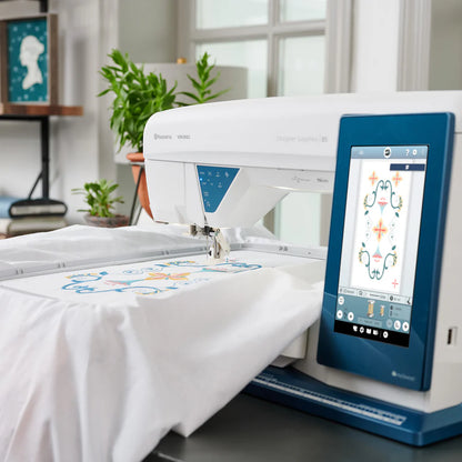 HUSQVARNA VIKING DESIGNER SAPPHIRE 85 Sewing & Embroidery Machine