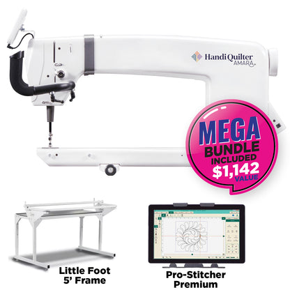 Handi Quilter Amara 20-inch Longarm Quilting Machine with Frame
