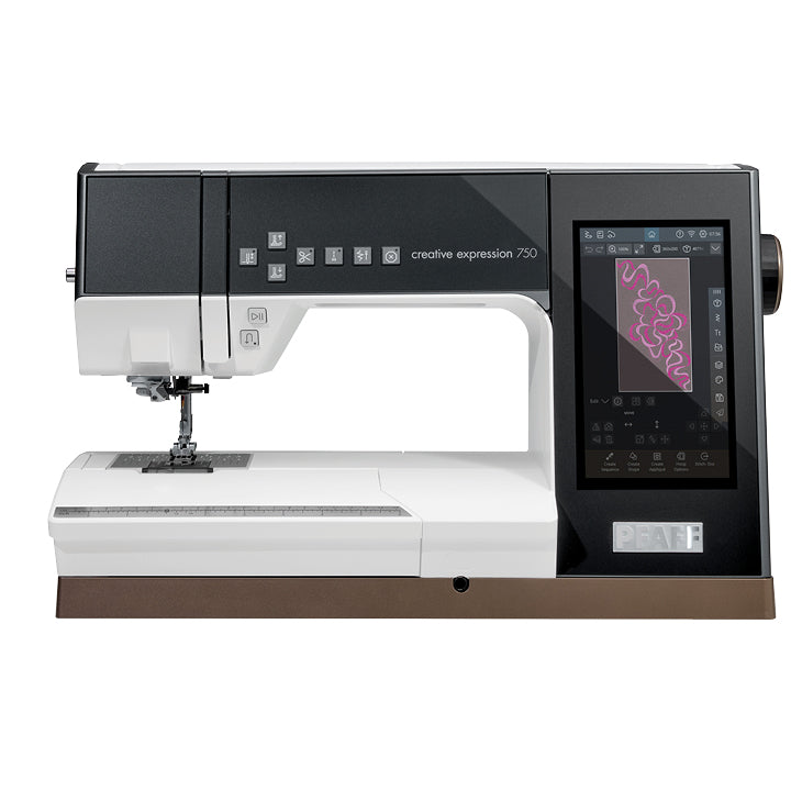 PFAFF quilt expression™ 750 sewing, quilting and embroidery machine
