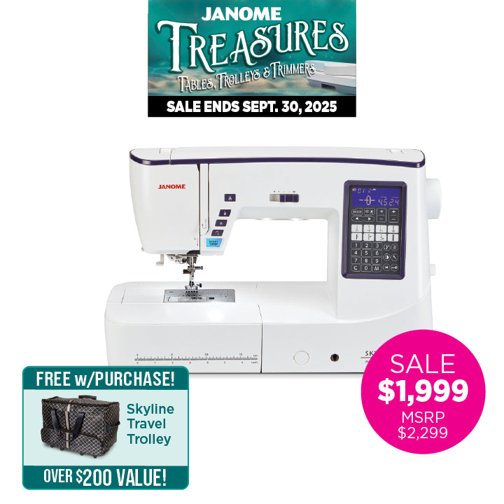 Janome Skyline S6 Anniversary Edition