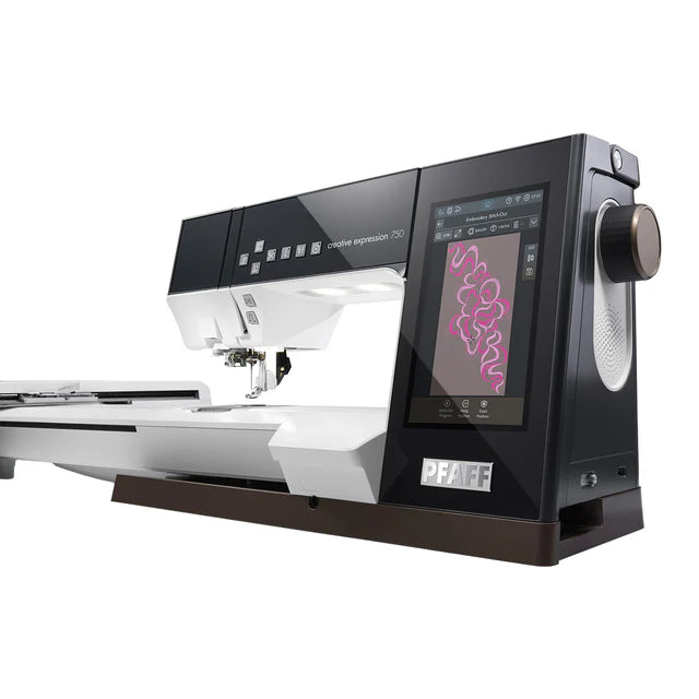 PFAFF quilt expression™ 750 sewing, quilting and embroidery machine